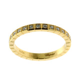 Chopard Ice Cube Diamond Eternity Gold Ring 0000262