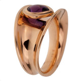 Chopard Imperiale Pear Amethyst Rose Gold Ring 0001935