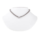 Chopard Les Chaines Diamond Solitaire White Gold Necklace 0000251