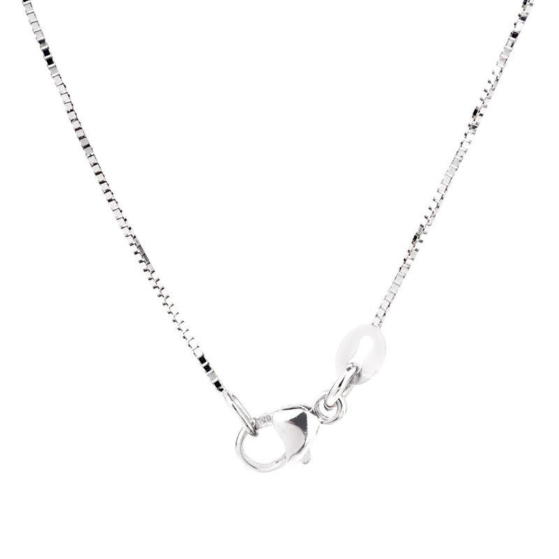 Comete Gioelli Diamond Cross White Gold Necklace 0000988