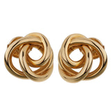 De Grisogono Love Knot Rose Gold Stud Earrings 0003056