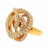 De Grisogono Matassa Diamond Rose Gold Ring 0000560