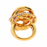 De Grisogono Matassa Diamond Rose Gold Ring 0000560