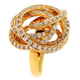 De Grisogono Matassa Diamond Rose Gold Ring 0000560