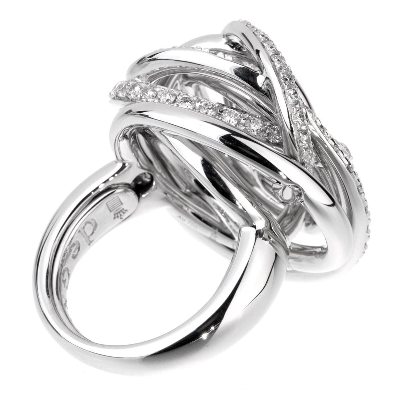 De Grisogono Matassa White Gold Diamond Ring 0001029