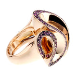 De Grisogono Zigana Amethyst Rose Gold Ring 0000946