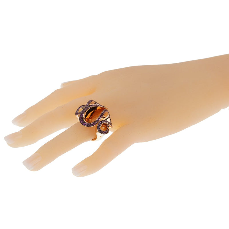 De Grisogono Zigana Amethyst Rose Gold Ring 0000946