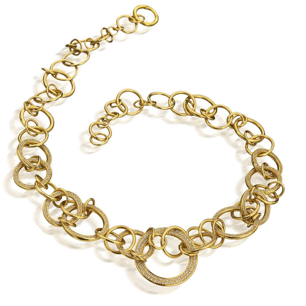 Di Modolo Diamond Yellow Gold Tempia Necklace 0001844
