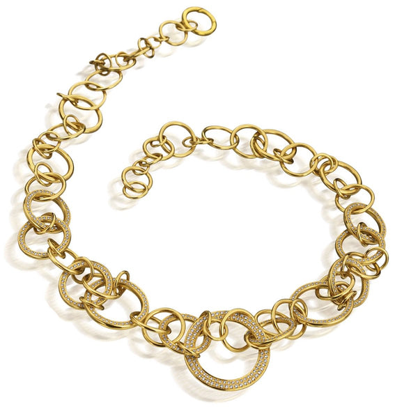 Di Modolo Diamond Yellow Gold Tempia Necklace 0001844