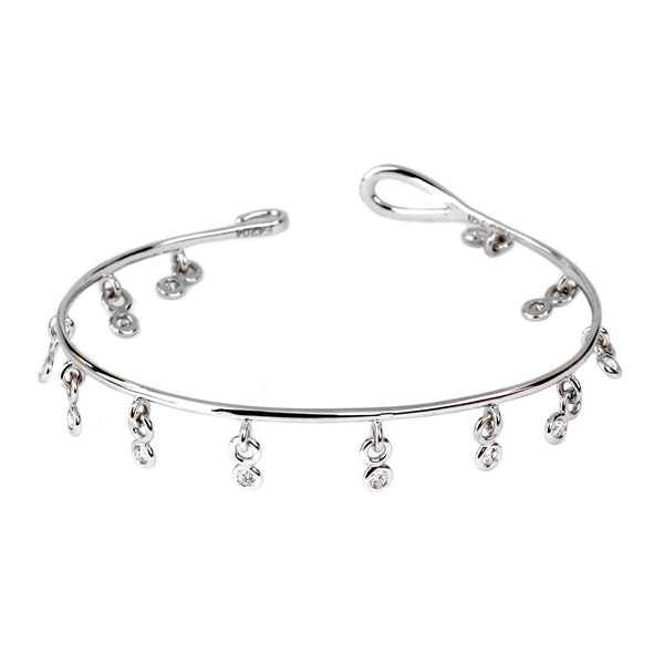 Dior Dangling Diamond Bangle Bracelet 0000858