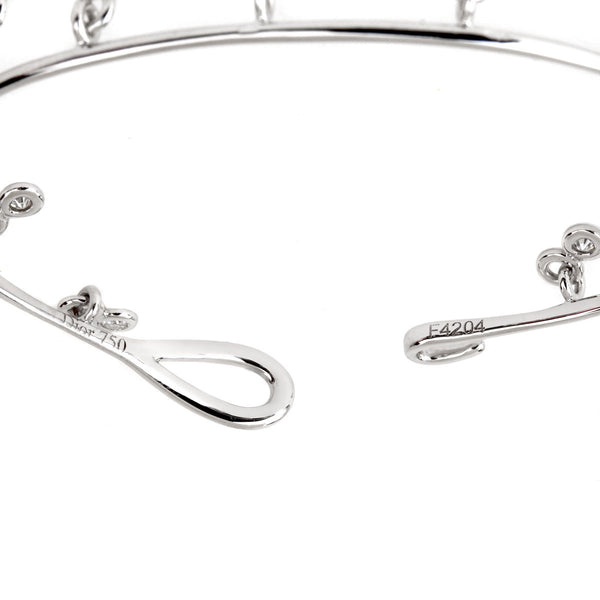 Dior Dangling Diamond Bangle Bracelet 0000858
