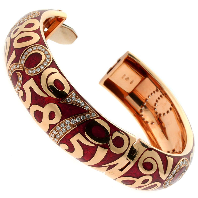 Franck Muller Crazy Hours Diamond Gold Bangle 0000299