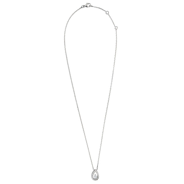 Fred of Paris .77ct Lovelight White Gold Diamond Necklace 0002750