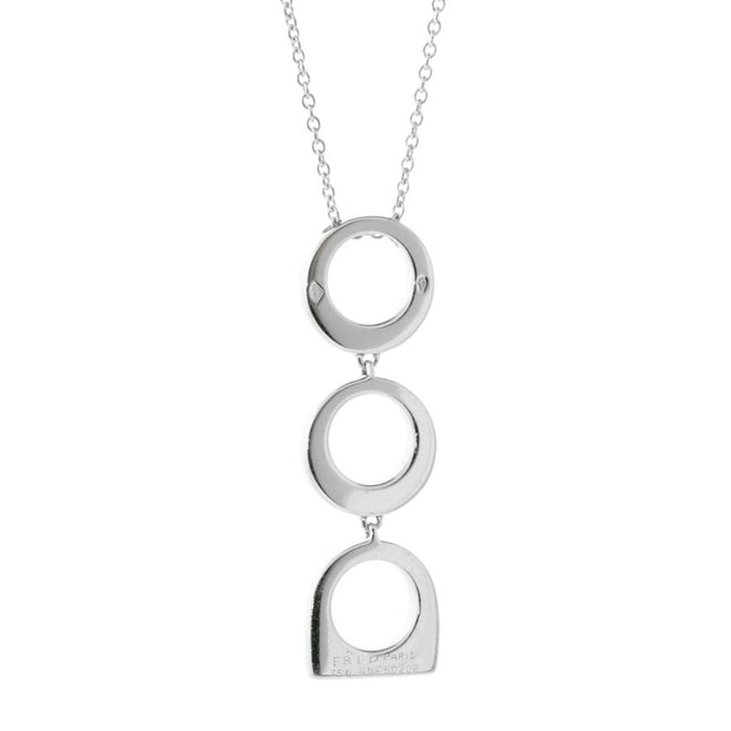 Fred of Paris Diamond Gold Necklace FRD6897