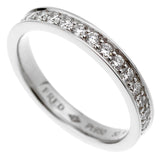 Fred of Paris Diamond Platinum Eternity Ring 0002579