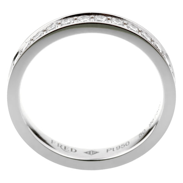 Fred of Paris Diamond Platinum Eternity Ring 0002579