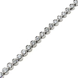 Fred of Paris Diamond Tennis Necklace in 18k White Gold fred877