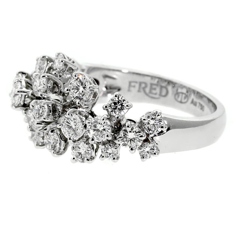 Fred of Paris Diamond White Gold Ring 0000559