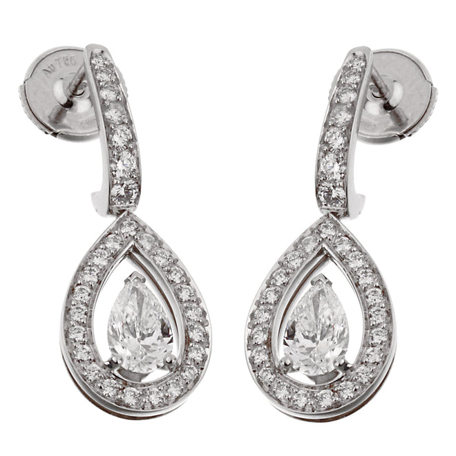 Fred of Paris Lovelight Diamond Drop Earrings 0002756