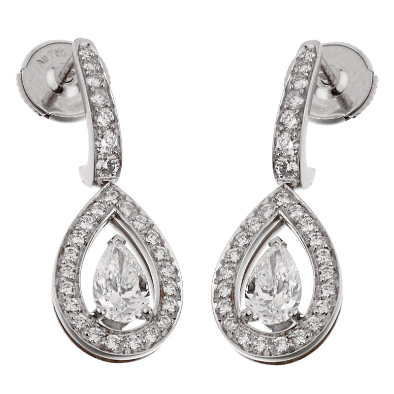 Fred of Paris Lovelight Diamond Drop Earrings 0002756