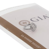Fred of Paris Lovelight Pear Shaped .67ct Diamond Engagement Ring 0002744