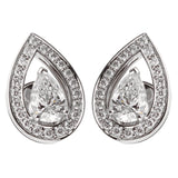 Fred of Paris Lovelight Pear Shaped Diamond Stud Earrings 0002755