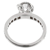 Fred of Paris Platinum Diamond Engagement Ring 1.22 Carat 0002801