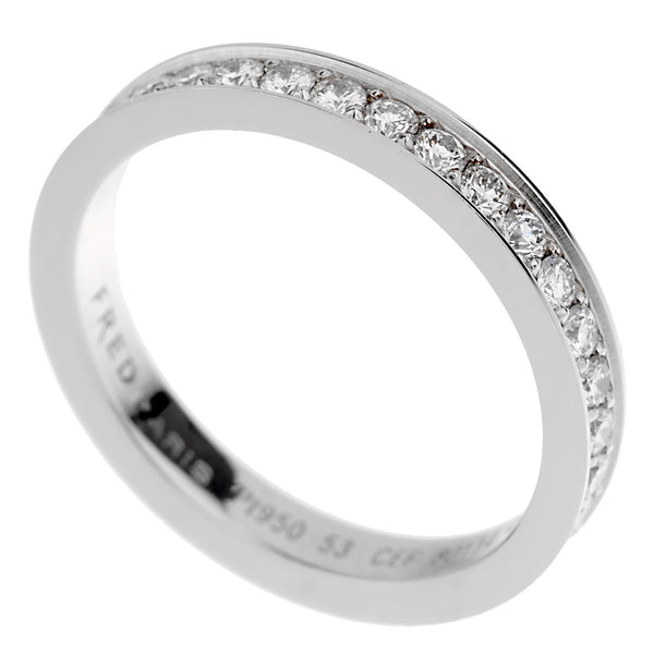 Fred of Paris Platinum Diamond Eternity Ring 0002664