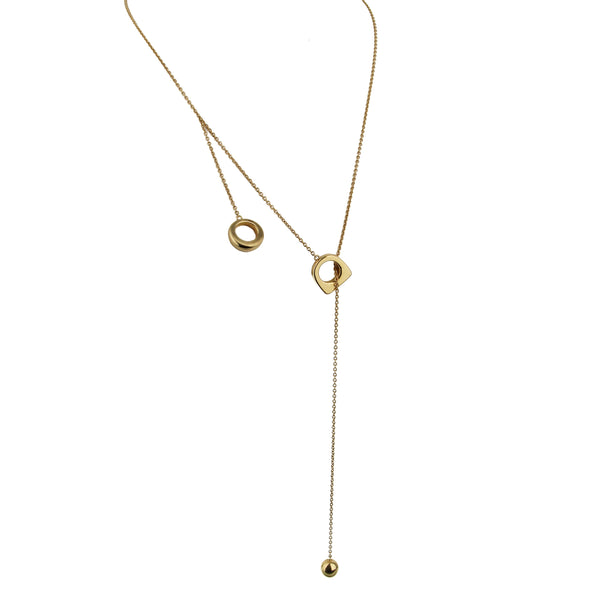 Fred of Paris Success Yellow Gold Lariat Necklace 0003387