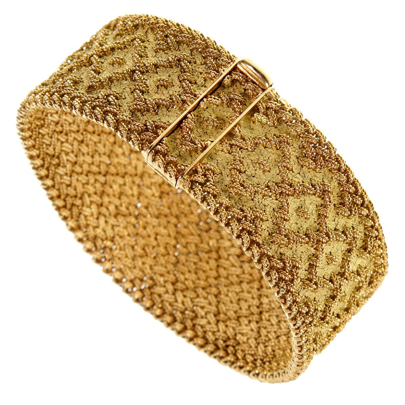 Georges Lenfant Vintage 1970s Gold Bracelet 0002565