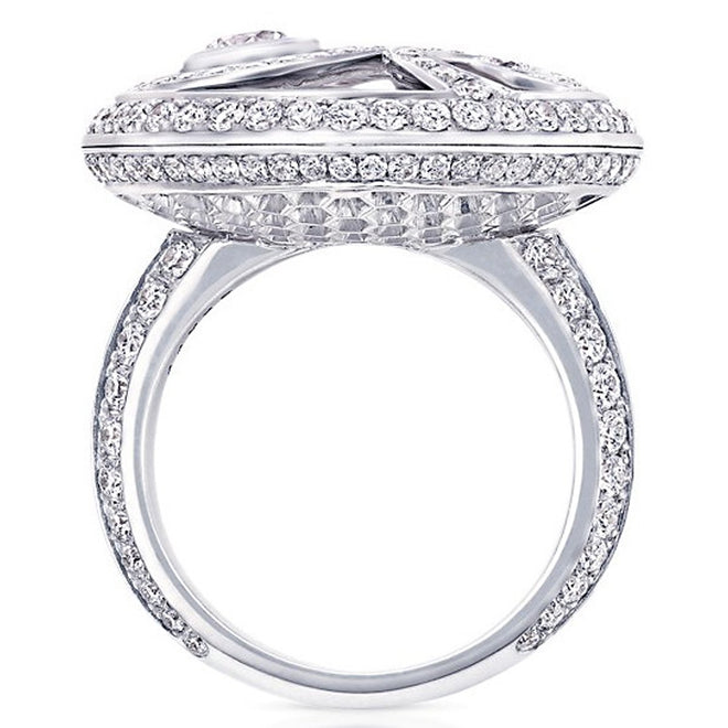 Graff Diamond Wave White Gold Cocktail Ring 0002724