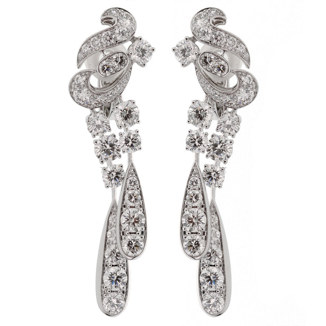 Graff Magnificent Chandelier Diamond Drop Earrings 0002725