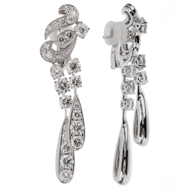 Graff Magnificent Chandelier Diamond Drop Earrings 0002725