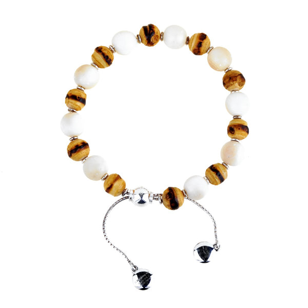 Gucci Bamboo Bead Silver Bracelet 0000846