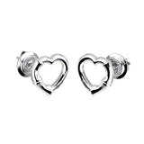 Gucci Bamboo Heart Stud Earrings 0000778