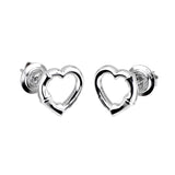 Gucci Bamboo Heart Stud Earrings 0000779