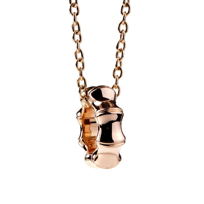 Gucci Bamboo Rose Gold Necklace 0000665