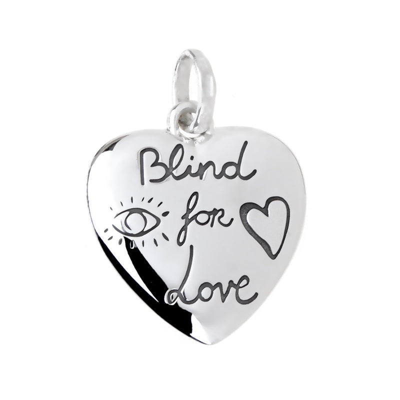 Gucci Blind for Love Silver Pendant 0000837