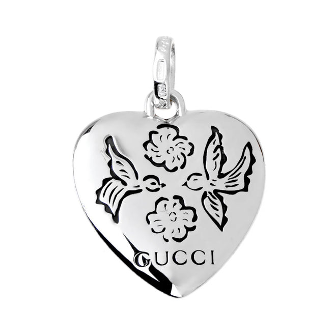 Gucci Blind for Love Silver Pendant 0000838