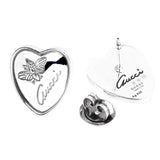 Gucci butterfly store stud earrings