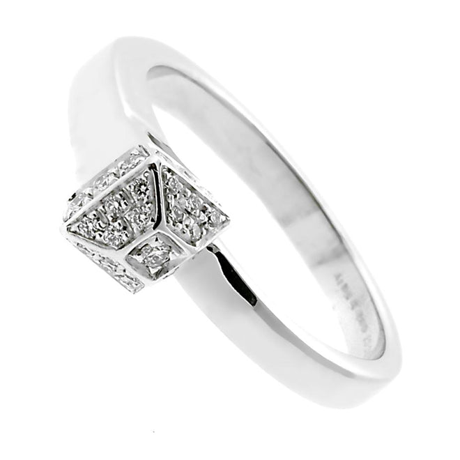 Gucci Chiodo Diamond White Gold Ring 0000285