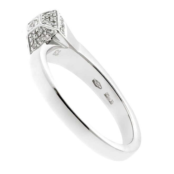 Gucci Chiodo Diamond White Gold Ring 0000285
