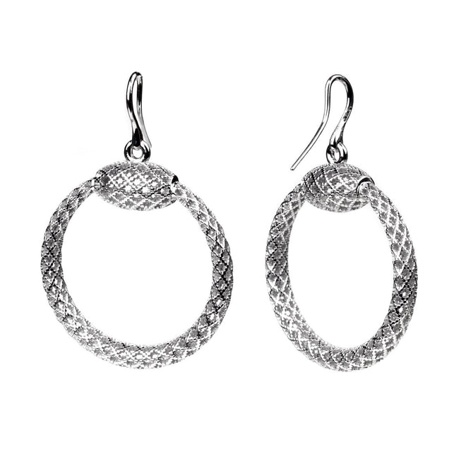 Gucci Diamantissima Hoop Silver Earrings 0000681