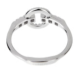 Gucci Double G Diamond White Gold Ring 0001303