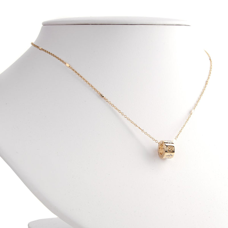 Gucci Double G Enamel Gold Necklace 0000666