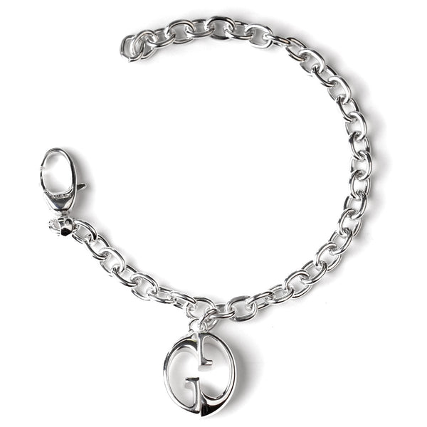 Gucci Double G Motif Silver Bracelet 0000737