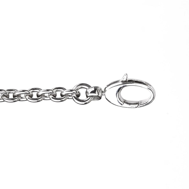 Gucci Horsebit Bamboo Silver Necklace 0000728