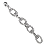 Gucci Horsebit Diamantissima Silver Bracelet 0000787