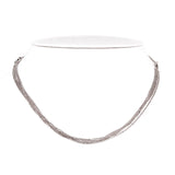 Gucci Multistrand White Gold Diamond Necklace 0000657