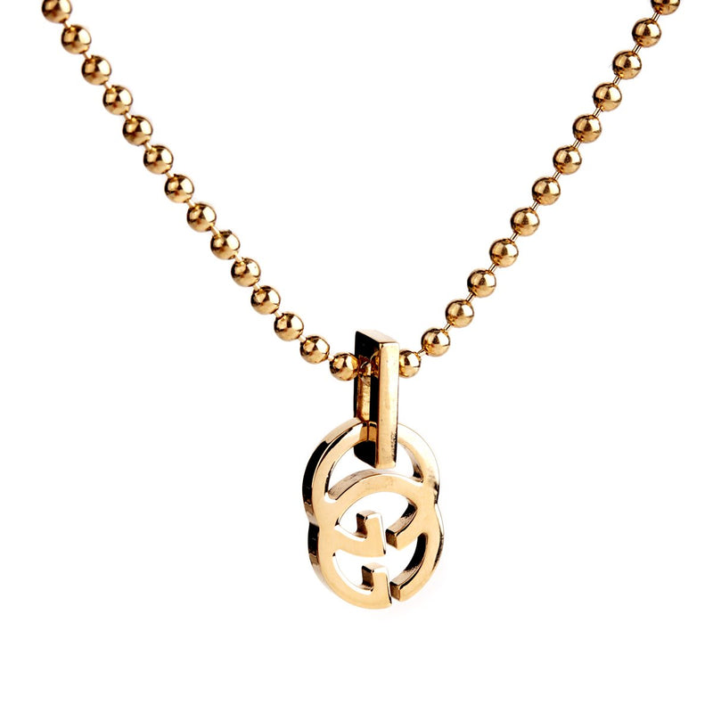 Gucci Running G Gold Necklace Opulent Jewelers